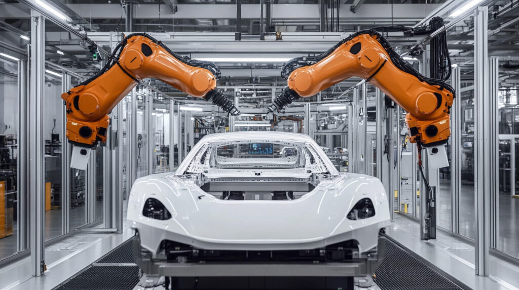 Termoformatura Automobili: Robot Industriali All'Avanguardia Producono Componenti In Plastica Per L'Industria Automobilistica